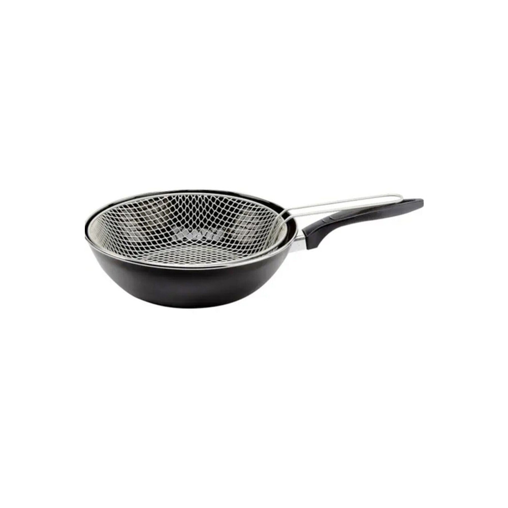 ALEV Emaye 26cm Cips Kızartma Fritoz Wok Tava Tencere / Tava Setleri Fiyatı