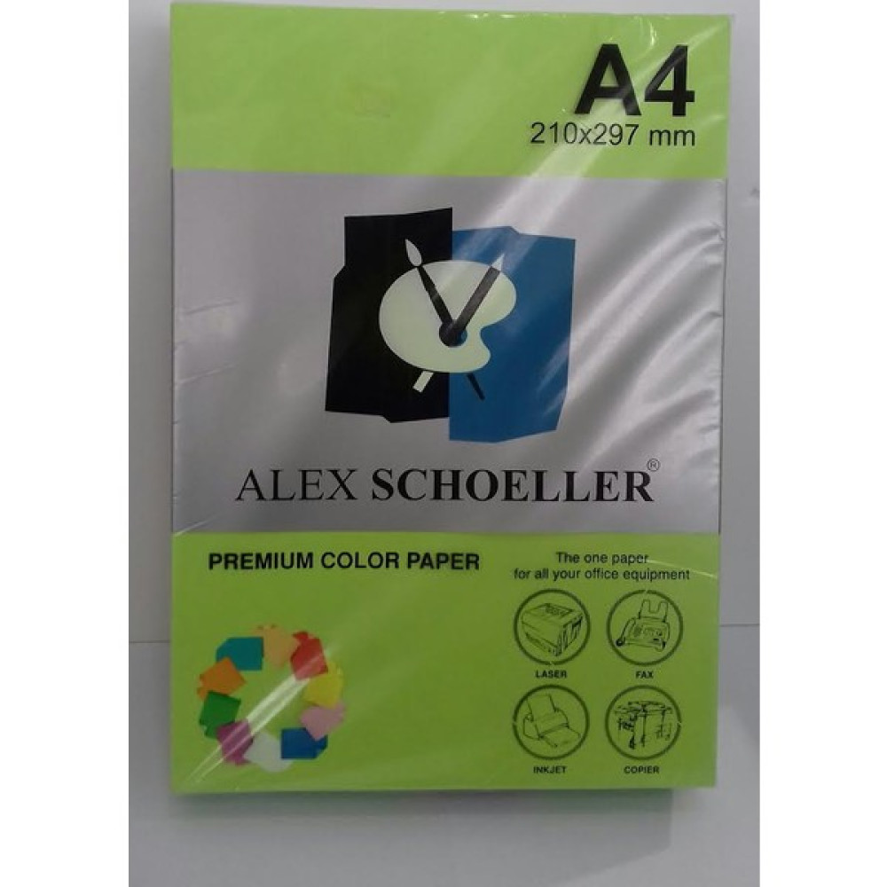 Alex Schoeller 500 Lü Yeşil Fotokopi Kağıdı Fotokopi Kağıdı Fiyatı
