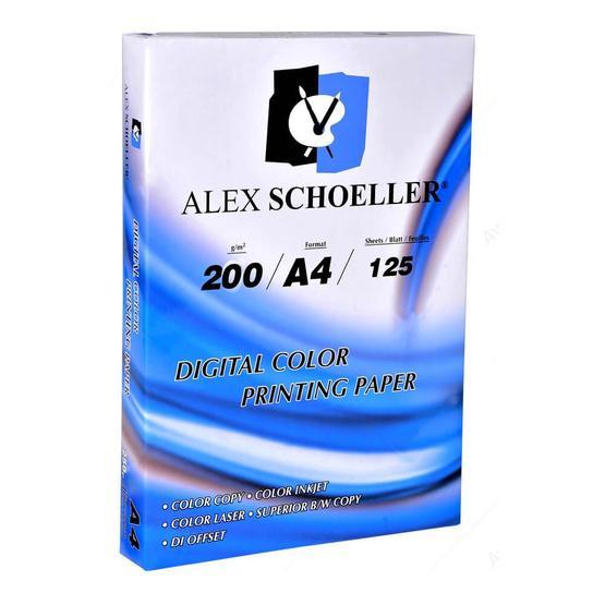 Alex Schoeller A4 Fotokopi Kağıdı 200 gr 125 Sayfa 1 Paket