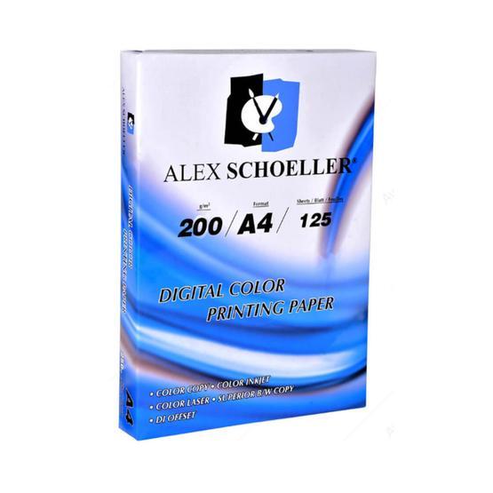 Alex Schoeller A4 Fotokopi Kağıdı 200 gr 125 Sayfa 1 Paket