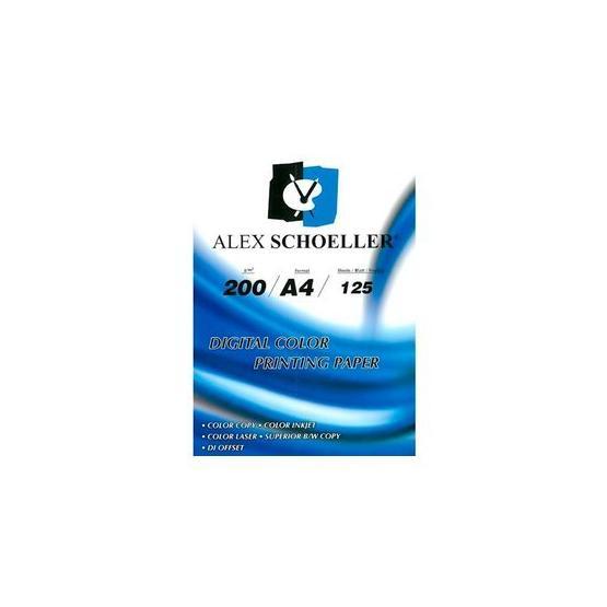 Alex Schoeller A4 Fotokopi Kağıdı 200 gr 125 Sayfa 1 Paket