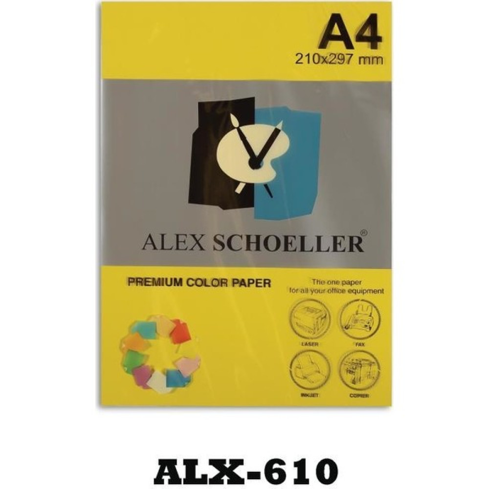 Alex Schoeller A4 Fotokopi Kağıdı 500 Lü Fosforlu Lemon 610 Oto Boyaları Fiyatı