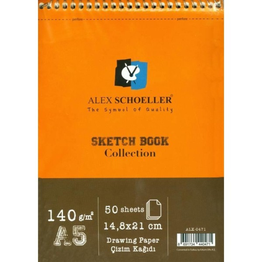 Alex Schoeller A5 140 gr Eskiz Defteri Oto Boyaları Fiyatı