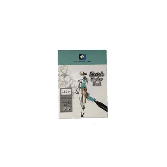 Alex Schoeller ALX:943 A5 160 Gr 40'lı Sketch Marker Pad