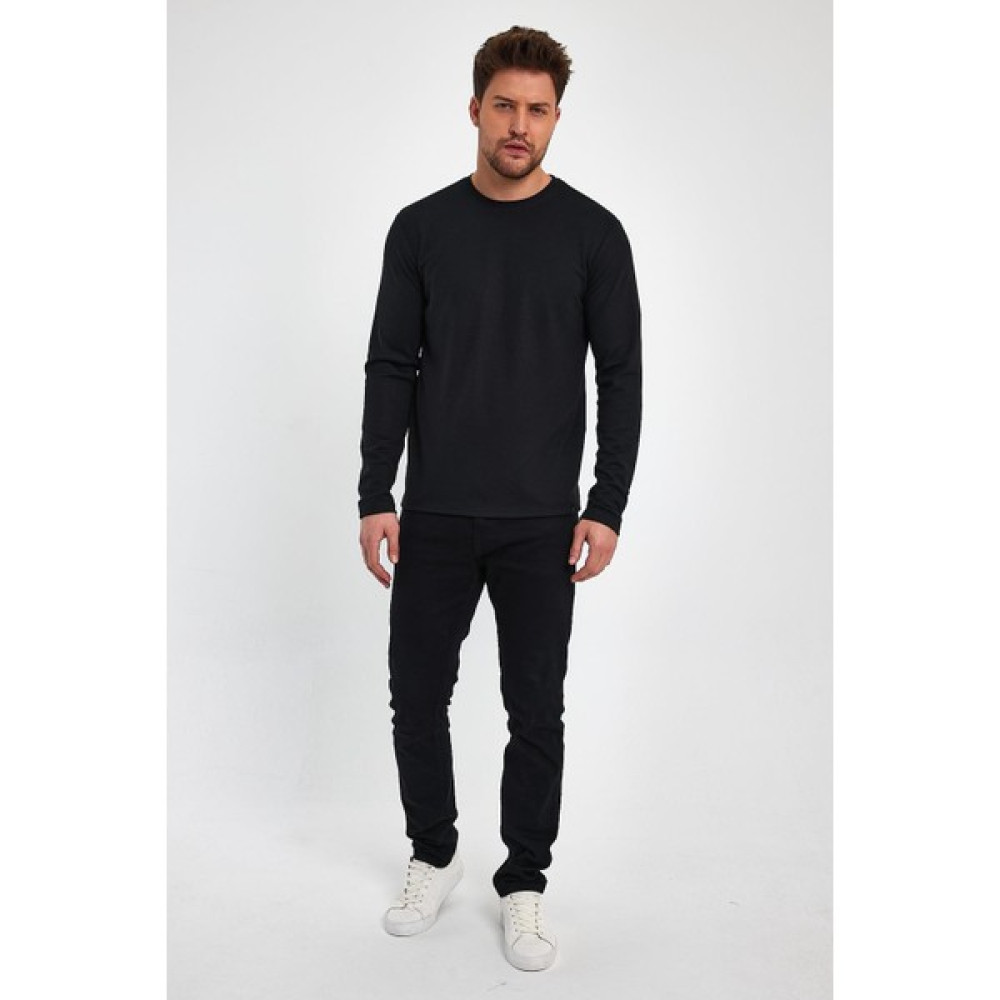 Alexandergardı Bisiklet Yaka Basic Regular Fit Sweatshirt (E23-00160 00) Erkek Sweatshirt Fiyatı