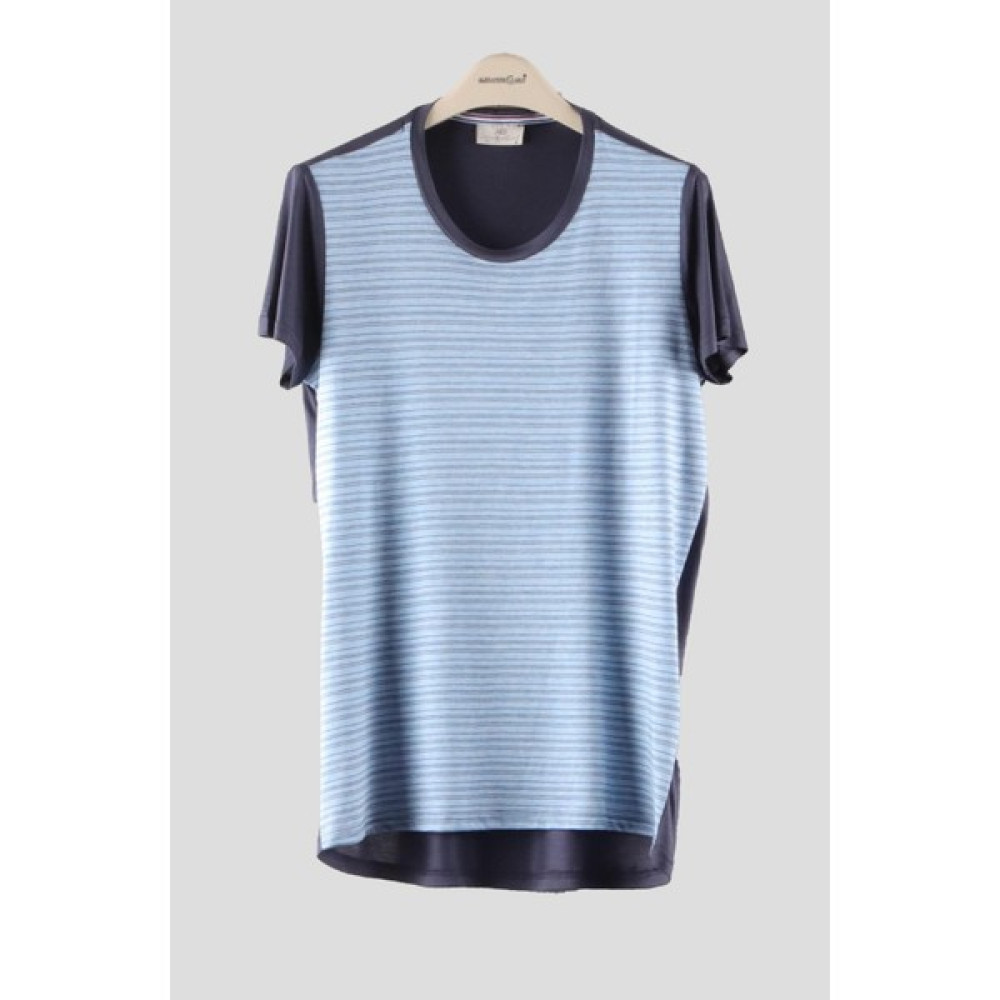 Alexandergardı Çizgili Regular Fit T-Shirt B20-130515 Bayan T-shirt Fiyatı
