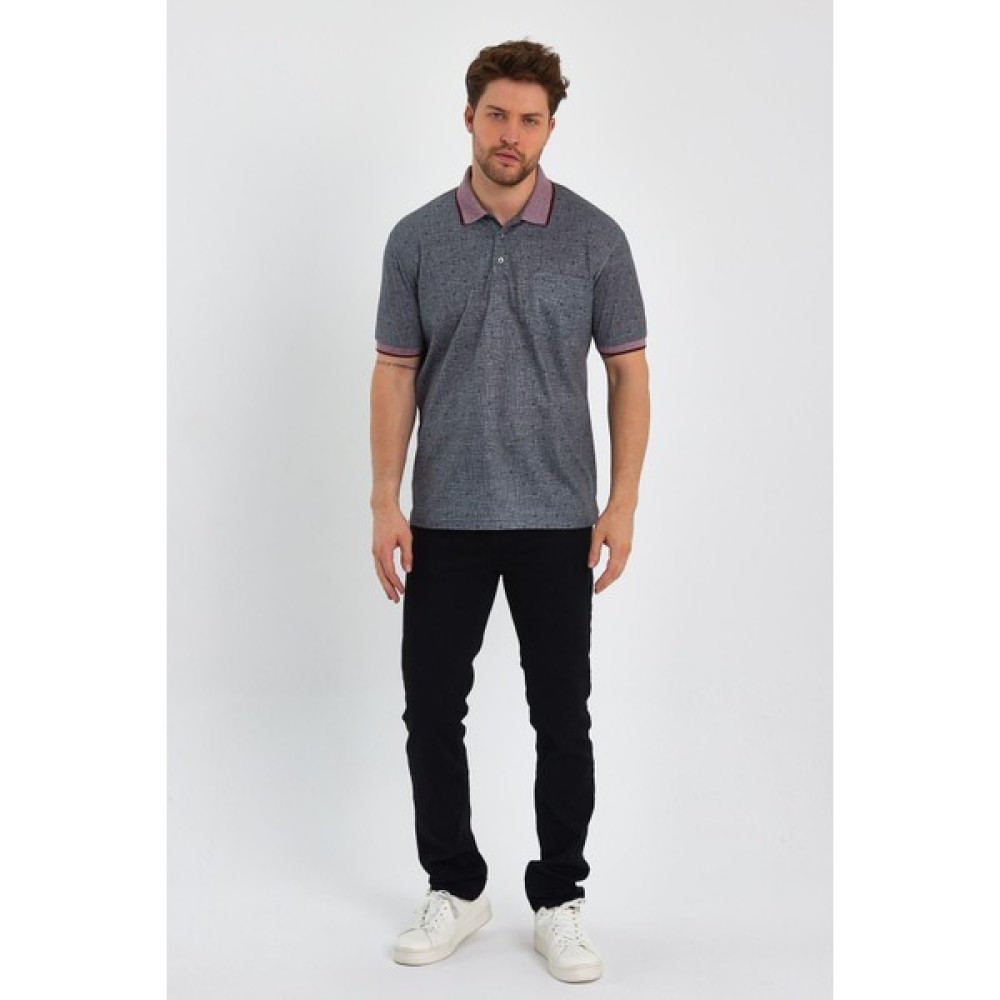 Alexandergardi Desenli Polo Yaka T-Shirt (1043) Erkek T-shirt Fiyatı