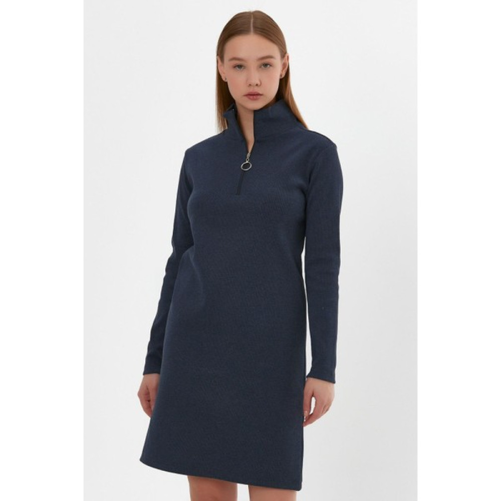 Alexandergardı Dik Yaka Fermuarlı Tunik Elbise (B22-21501) Tunik Fiyatı
