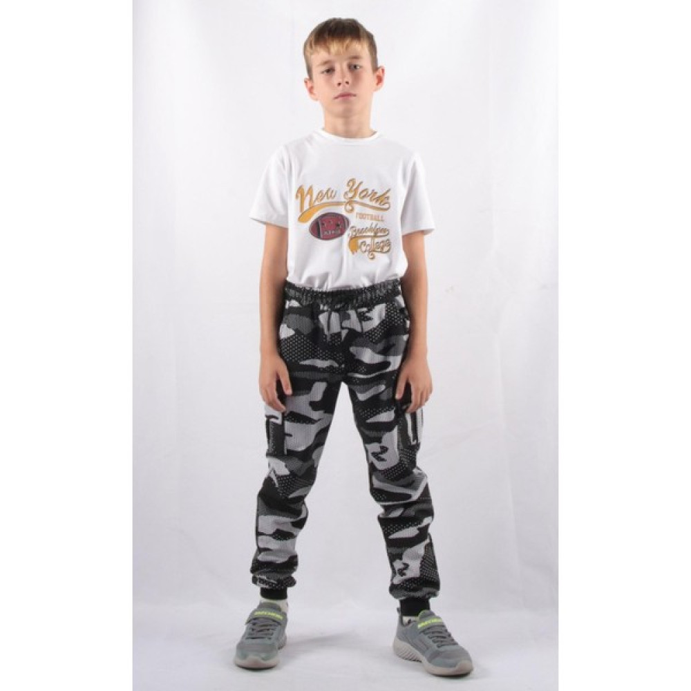Alexandergardi Kargo Cepli Kamuflaj Jogger Pantolon (C21-72100) Erkek Çocuk Pantolon Fiyatı