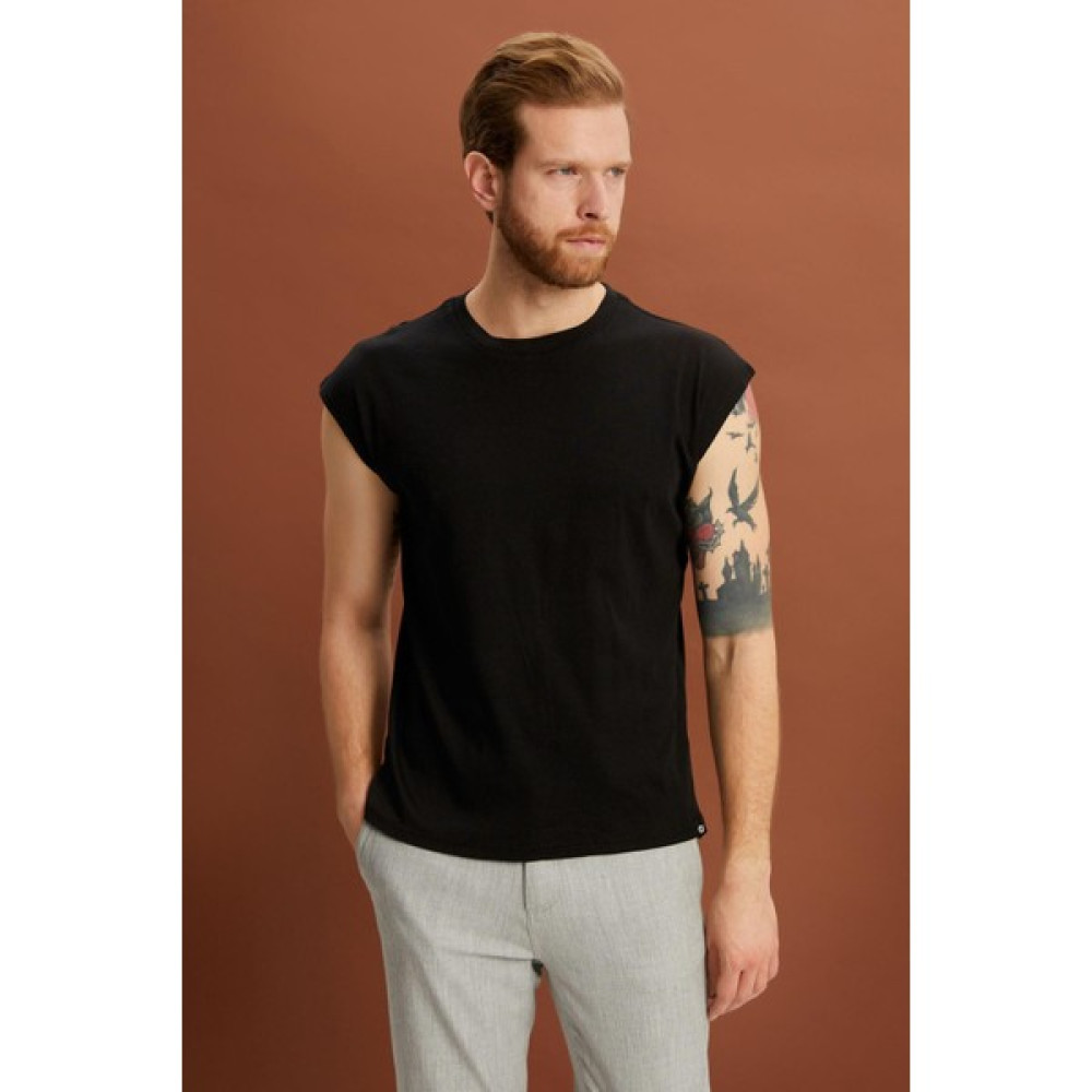 Alexandergardi Pamuklu Kolsuz T-Shirt (E21-71000) Erkek T-shirt Fiyatı