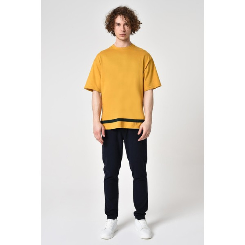 Alexandergardı Pamuklu Oversize T-Shirt (E22-70400) Erkek T-shirt Fiyatı