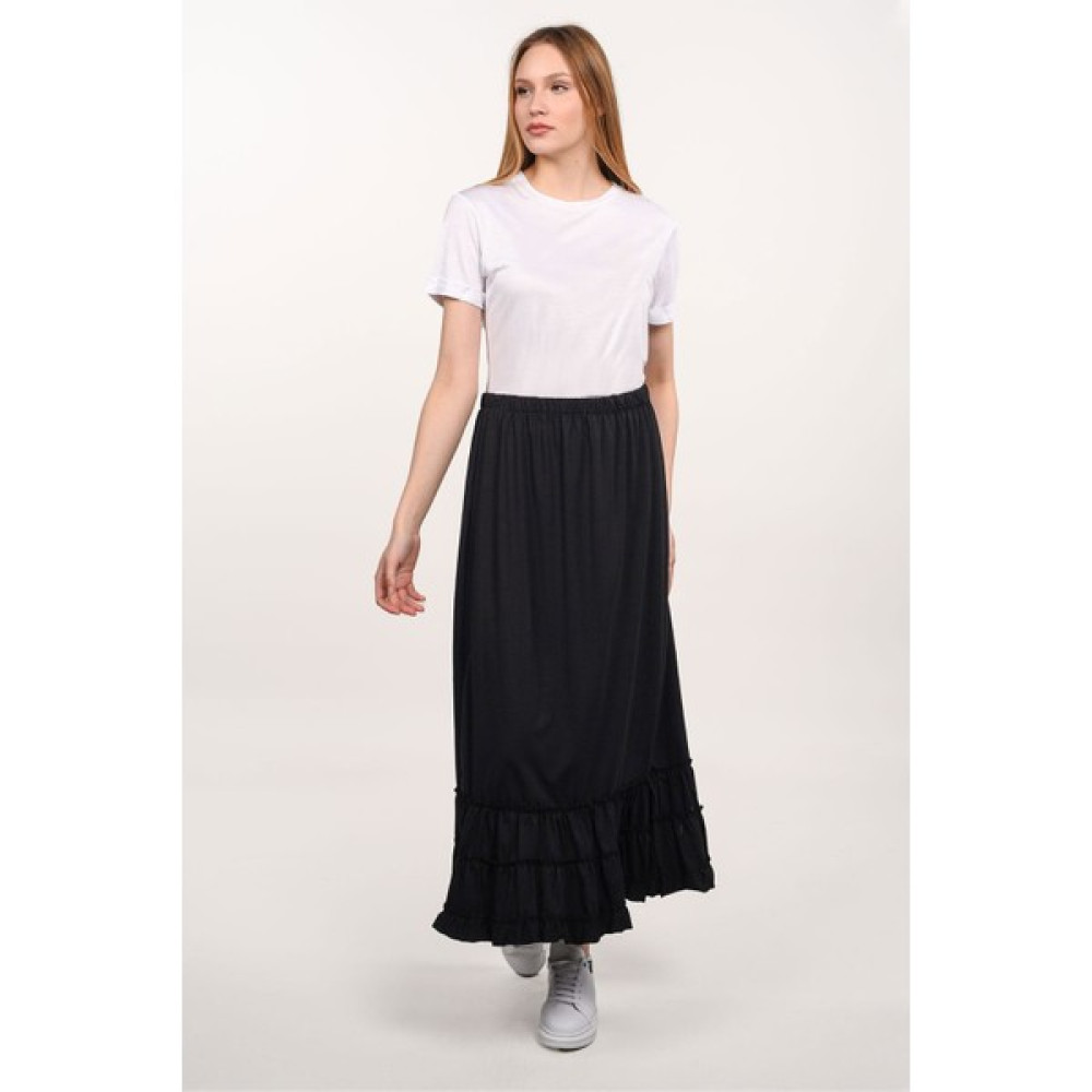 Alexandergardı Ucu Fırfırlı Etek (B21-4040) Etek Fiyatı