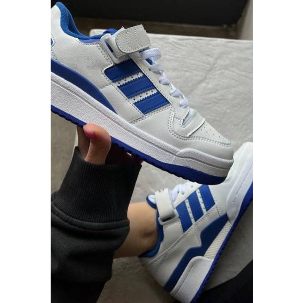 aleynashoes ADDForum Beyaz Mavi Spor Ayakkabı 40 Beden Spor Ayakkabı Fiyatı