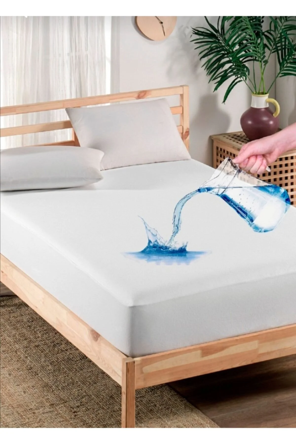 Alez Dünyası Fithed Yatak Alezi Yatağı Saran Tasarım Çift Kişilik 90 x 190 Beden" Alez / Yatak Koruyucu Fiyatı