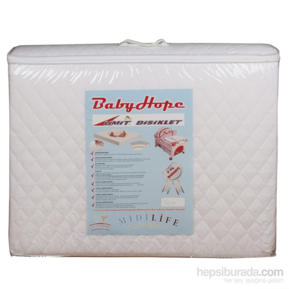 Alezli Babyhope Bebek Oyun Parkı Yatağı 60X120 Cm - 60 x 120 cm Bebek Yatağı Fiyatı