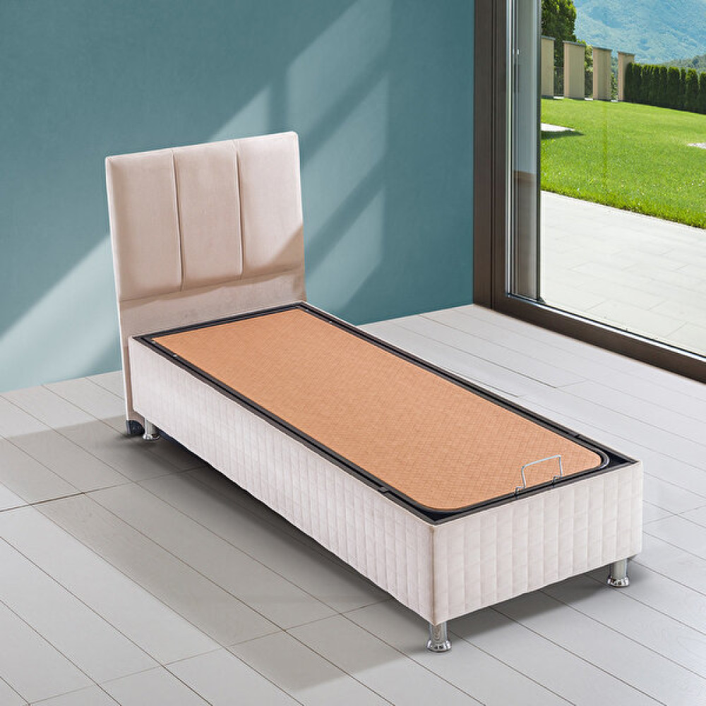 Alf Cyristal Plus Baza + Artemis Başlık - Tek Kişilik - 120 x 200 cm - Krem Baza Fiyatı