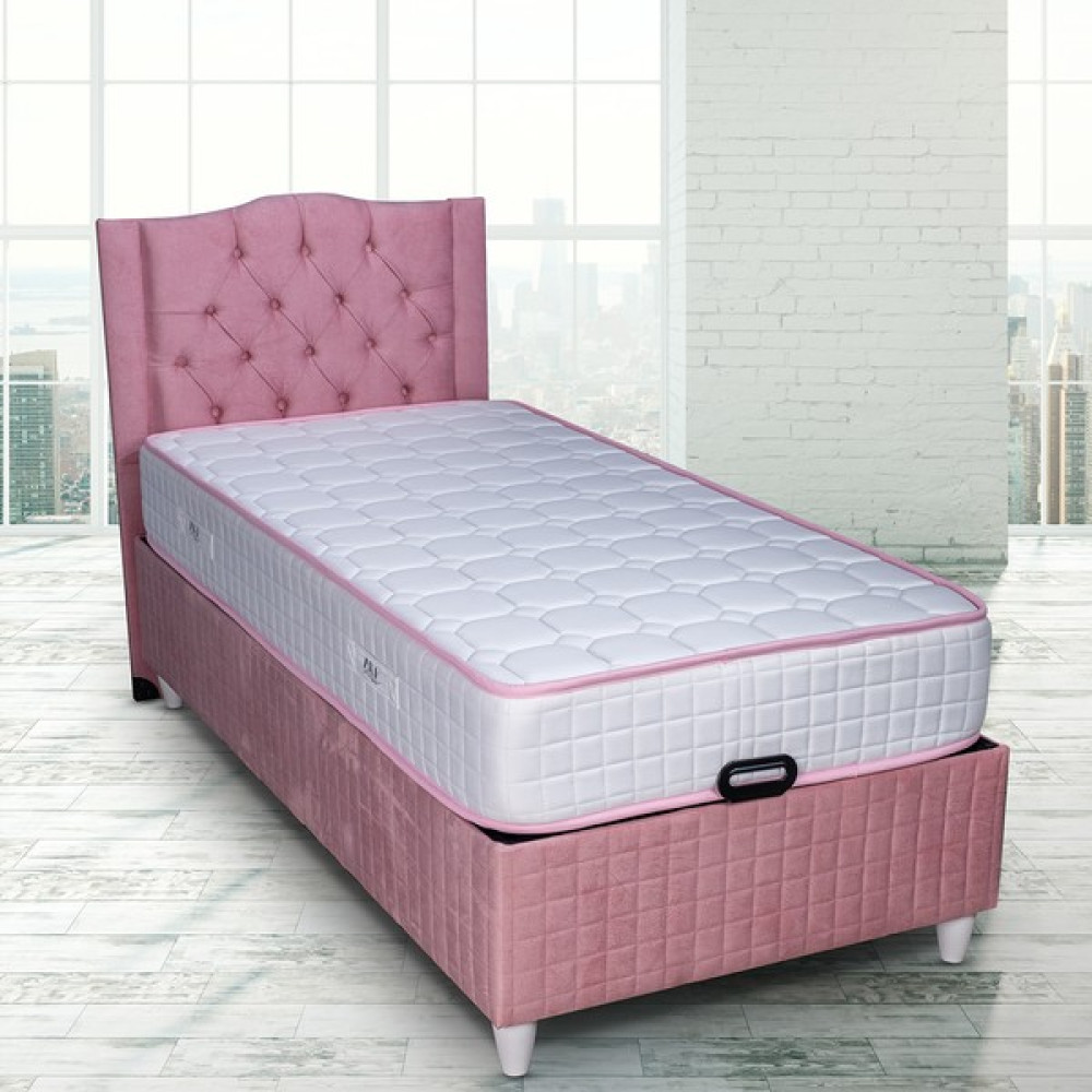 ALF SİESTA 3 LÜ YATAK SETİ ( Yatak, , Baza, Başlık ) Çift Kişilik - 150 x 200 cm - Krem Baza Fiyatı