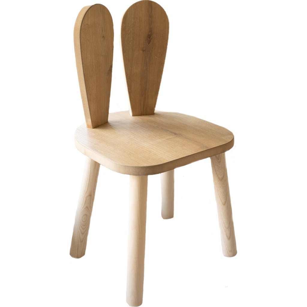 Alfa Country Montessori Çocuk 1 Adet Bunny Sandalye - Kahverengi Standart Sandalye Fiyatı