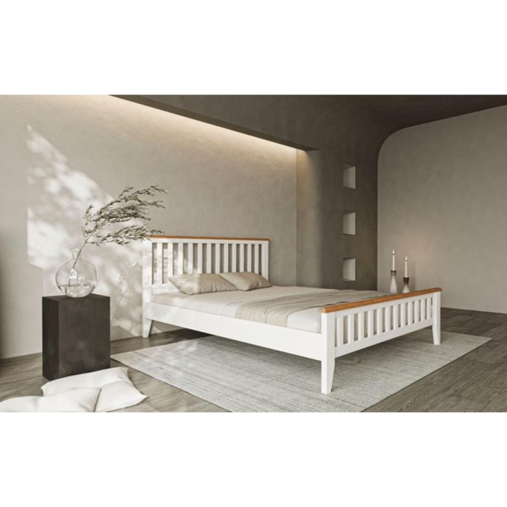Alfa Country Perla Modern İnci Beyaz Çift Kişilik Karyola 140X200 - 140 x 200 cm Karyola Fiyatı
