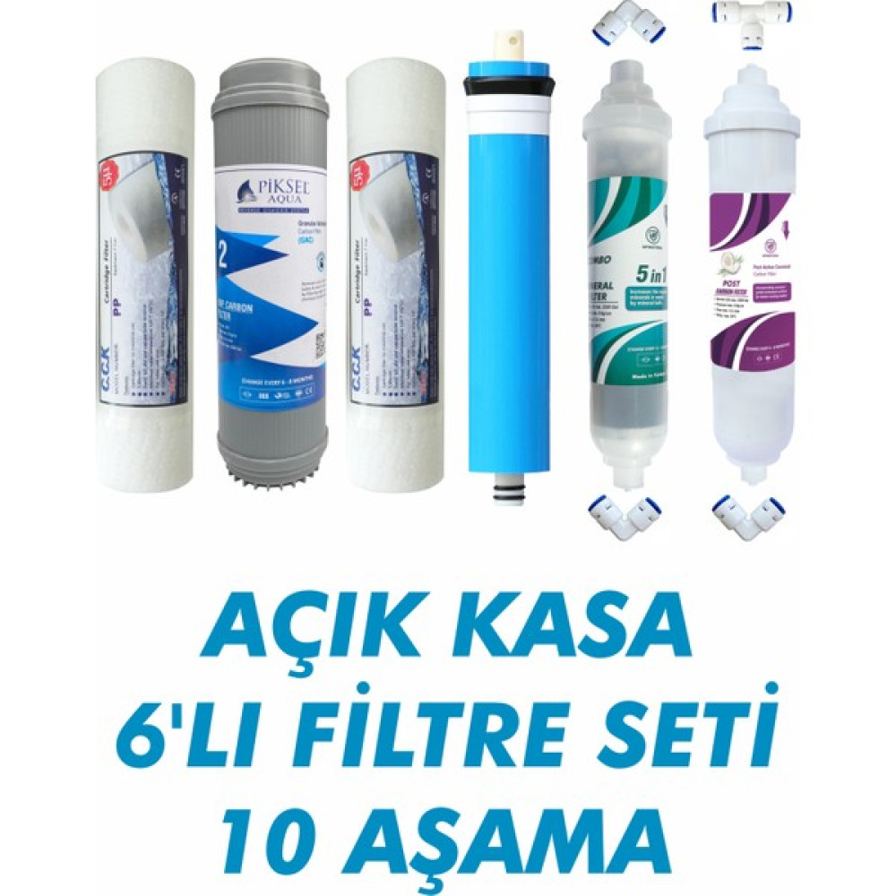 Alfa Dükkan Tüm Açık Kasa Su Arıtma Cihazları ile Uyumlu 10 Aşamalı Filtre Seti Bahçe Makinesi Aksesuar & Yedek Parça Fiyatı