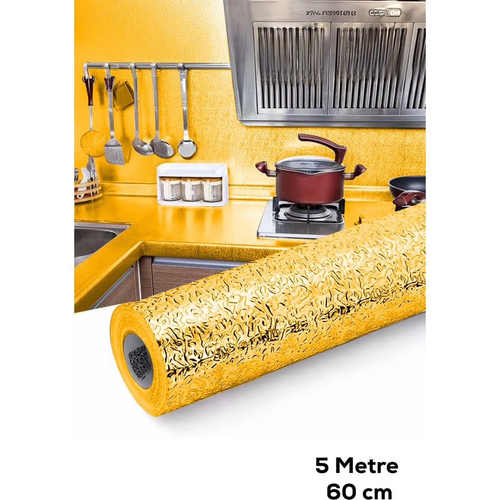 Alfa Gift Mermer Desenli Altın Renkli Yapışkanlı Folyo 5METRE x 60 cm Mutfak Banyo ve Mobilya İçin Kolay Uygulama - 60 x 500 cm SSD / Solid State Drive Fiyatı