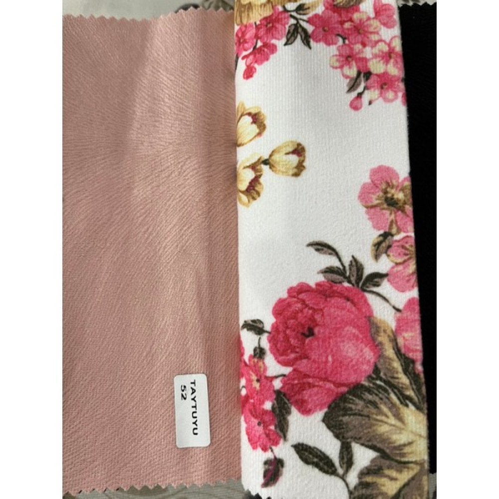Alfa Kumaş ve Suni Deri Tay Tüyü Pembe Döşemelik Kumaş TAY52 - 100 cm - 31 - 140 cm Kumaşlar Fiyatı