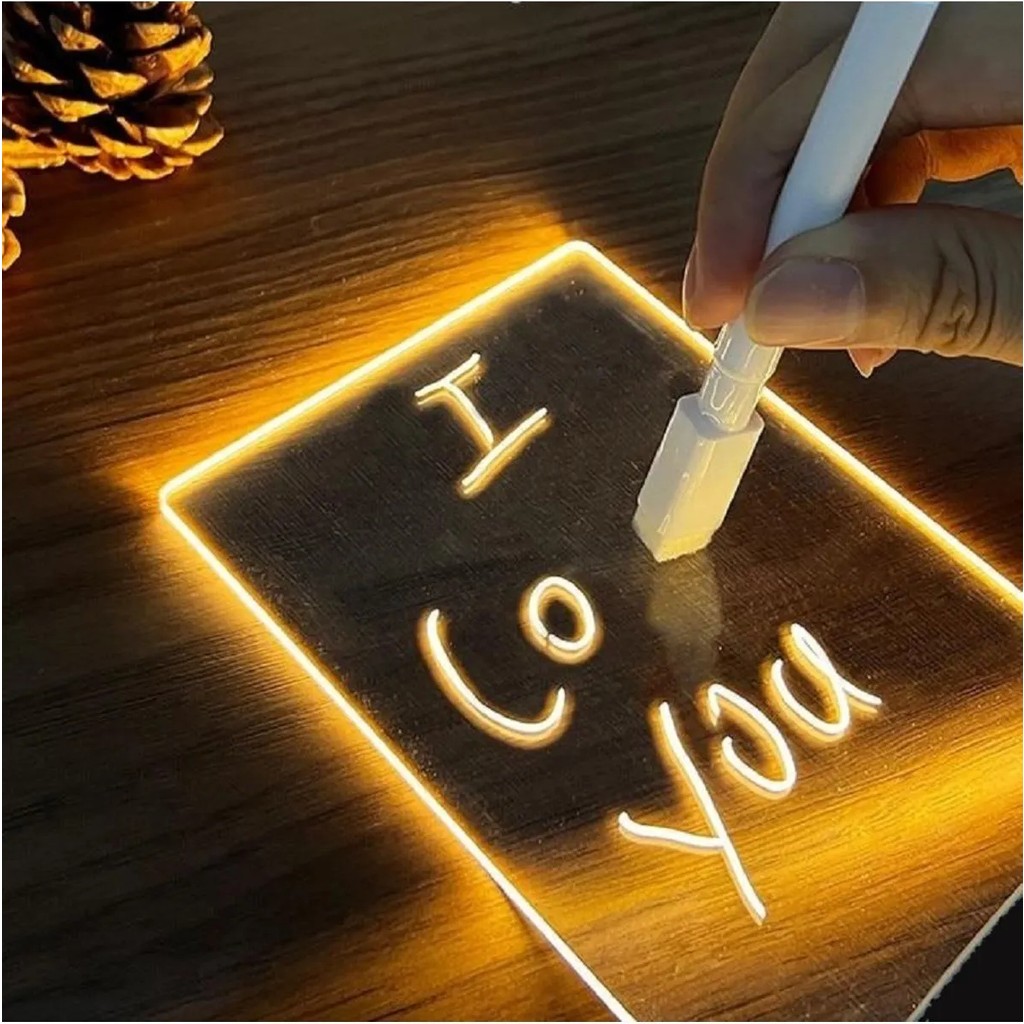 Alfa Life Marketing Led Çizim Tableti Gece Lambası - Şeffaf Grafik Tabletler Fiyatı