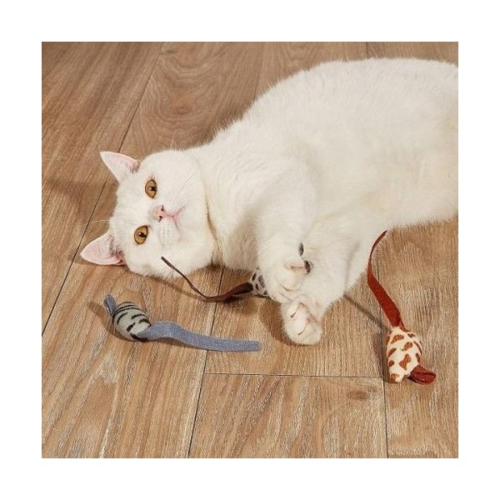 Alfa Life Marketing Peluş Fare Kedi Oyuncağı 3 Adet Peluş Oyuncaklar Fiyatı