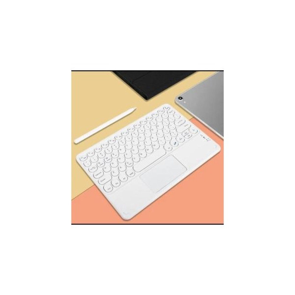 Alfa MEC Apple Ipad 6. Nesil 9.7" 2018 Uyumlu Bluetooth Klavye Touchpad Slim Kablosuz Wifi Q Klavye - Beyaz Tablet Aksesuarı Fiyatı