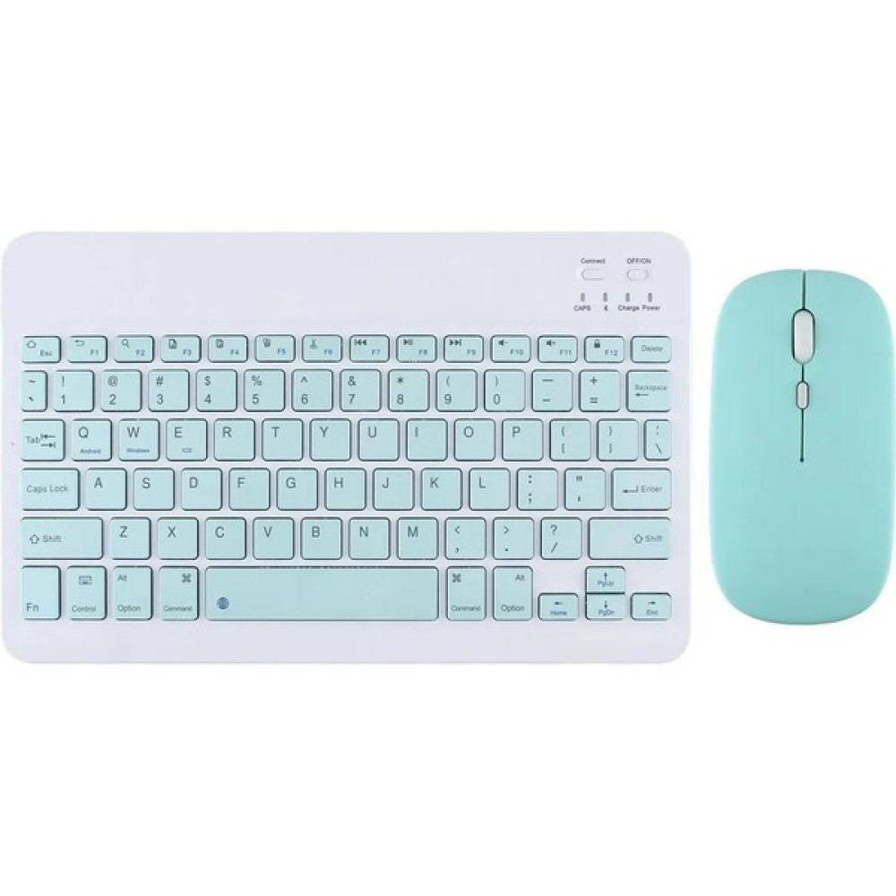 Alfa MEC Apple iPad Mini 3 A1599 A1600 Uyumlu Kablosuz Bluetooth Klavye Mouse Set - Mavi Klavye - Mouse Fiyatı