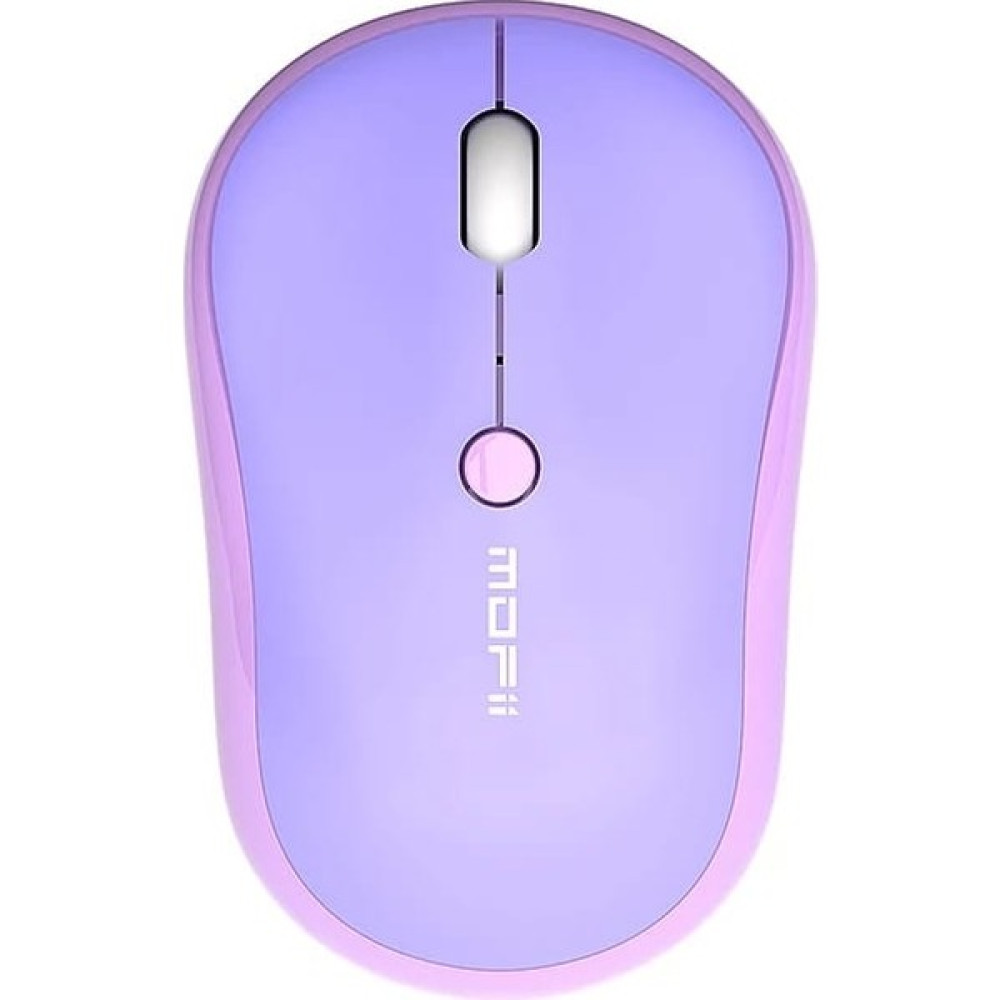 Alfa MEC Tüm Cihazlara Uyumlu Moffi Bluetooth Kablosuz Mini Fare Taşınabilir Çift Modlu Optik USB Fareler - Mor Klavye - Mouse Fiyatı