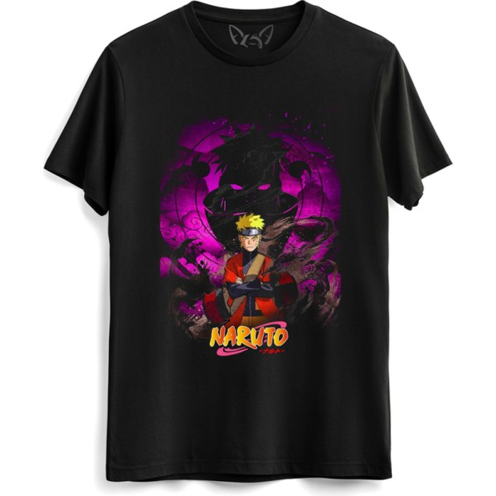 Alfa Tshirt Naruto Baskılı Çocuk Siyah Tshirt Erkek Çocuk T-shirt Fiyatı