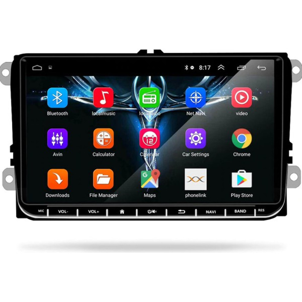 Alfaben Kingwin KW-2000 Android 10.1 Multimedya Volkswagen Jetta - Golf - Passat - Caddy Oto Görüntü Sistemleri Fiyatı