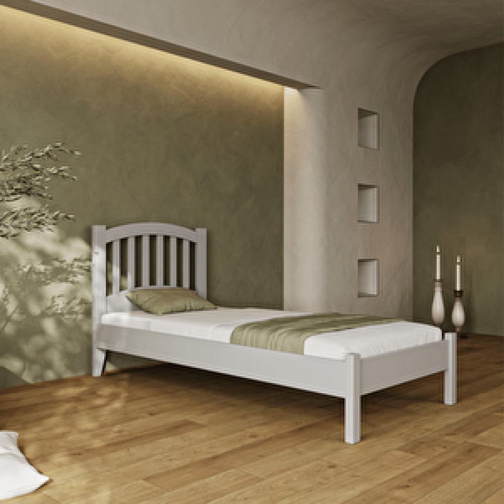 AlfaCountry Ni̇l Modern Soft Gri Tek Kişilik Karyola 90x200 90x200 cm Karyola Fiyatı