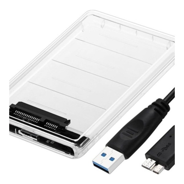 Alfais 4266 2.5 Taşınabilir HDD Kutusu USB 3.0 Bağlantı Arayüzü ile Şeffaf 25 x 12 x 2 cm Boyut Sabit Diskler Fiyatı