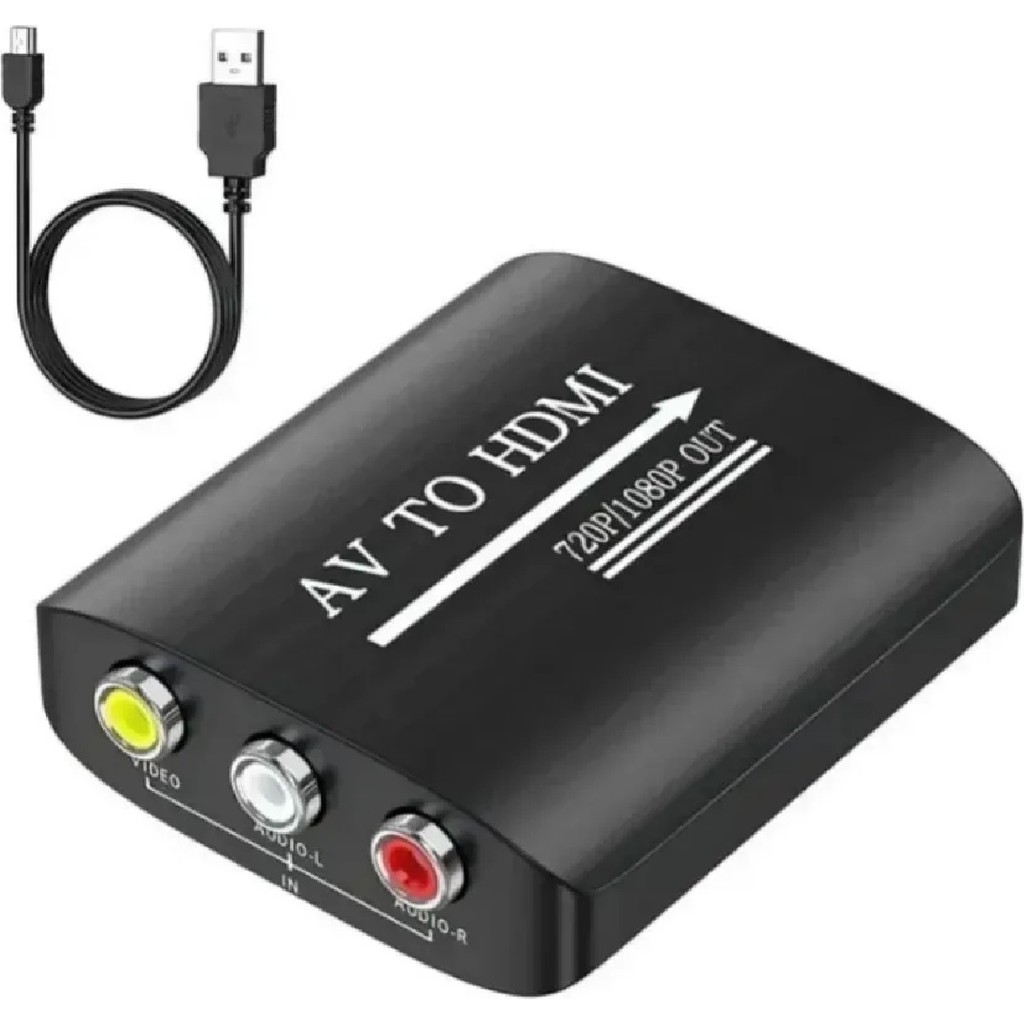 Alfais 4379 Rca Av To HDMI Çevirici 3rca Dönüştürücü Adaptör 1080P Bilgisayar Çevirici ve Adaptörü Fiyatı