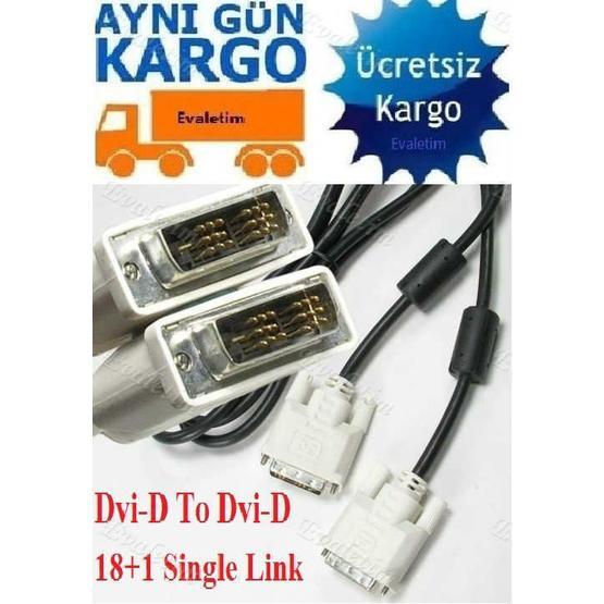 Alfais 4710 DVI to DVI 18-1 Ara Bağlantı Monitör Kablosu