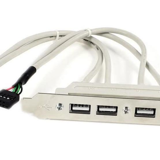 Alfais 4803 9 Pin Amakart PCI USB 4 Port Kablosu