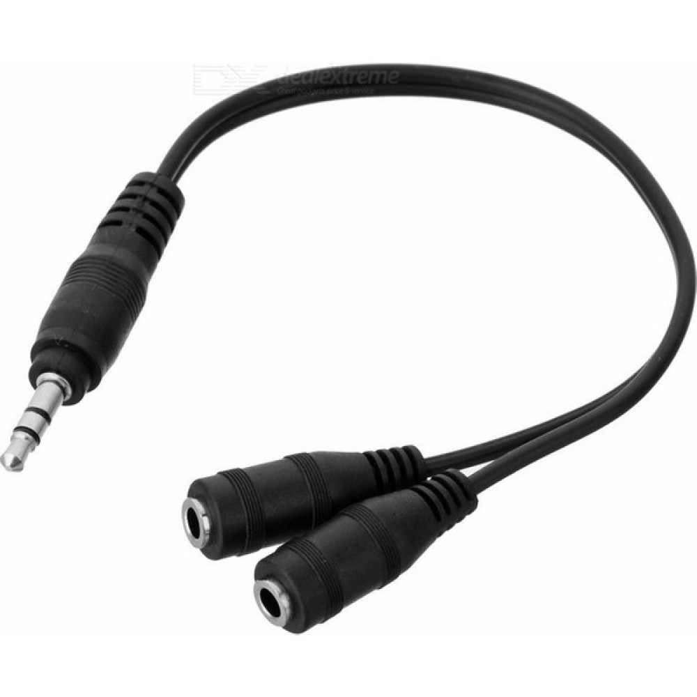 Alfais 4822 Kulaklık Çoklayıcı Ayırıcı 3.5 mm Stereo Splitter Switch Kablosu Görüntü Kablosu Fiyatı