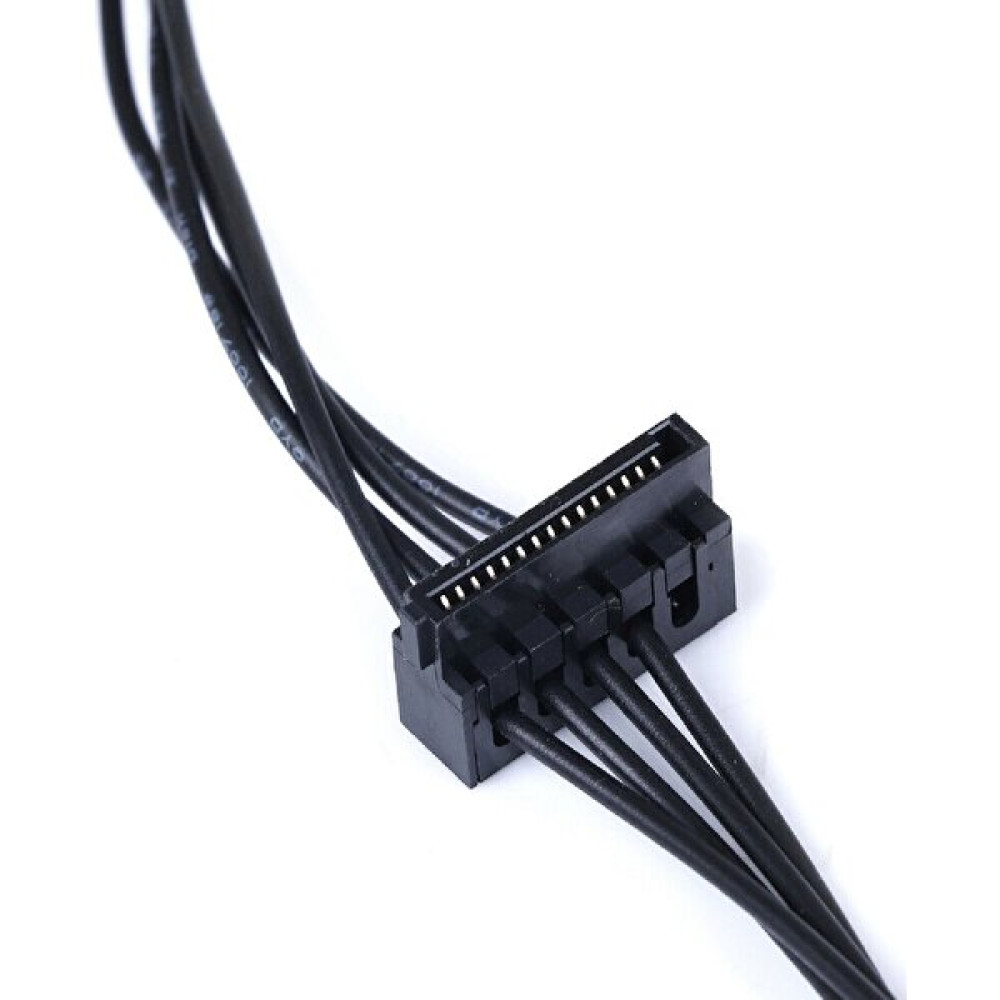 Alfais 4852 Mini 4 Pin 2x Sata SSD Power Supply Anakart HDD Güç Kablosu Disk Kablosu Fiyatı