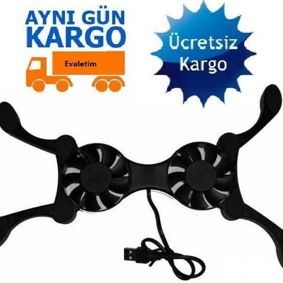 Alfais 4935 Laptop Altı Soğutucu Fan Katlanabilir