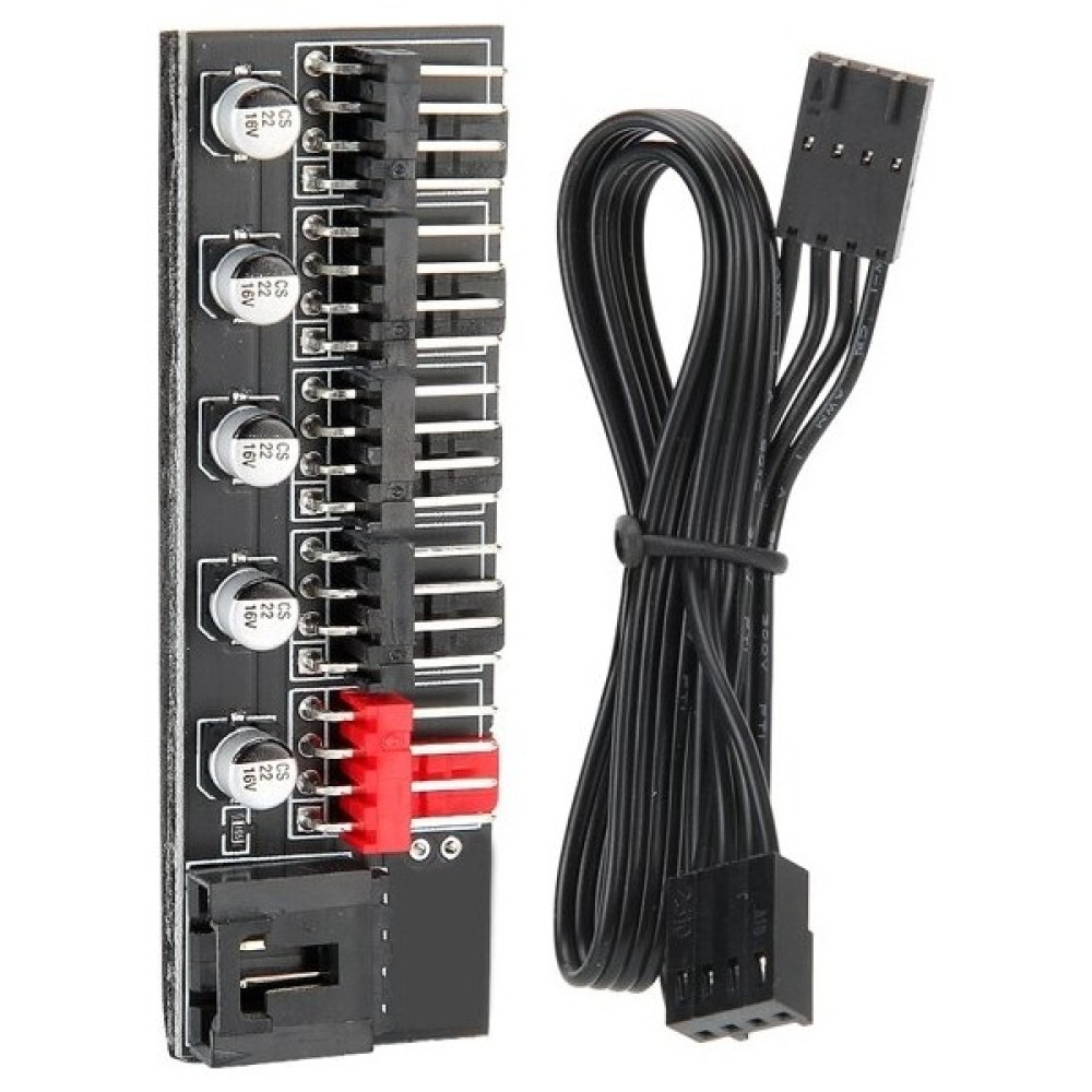 Alfais 4989 Fan Çoklayıcı 5 Port Y Pwm Splitter 4 Pin Hub Cpu Kablo Çoğaltıcı Soğutucular Fiyatı
