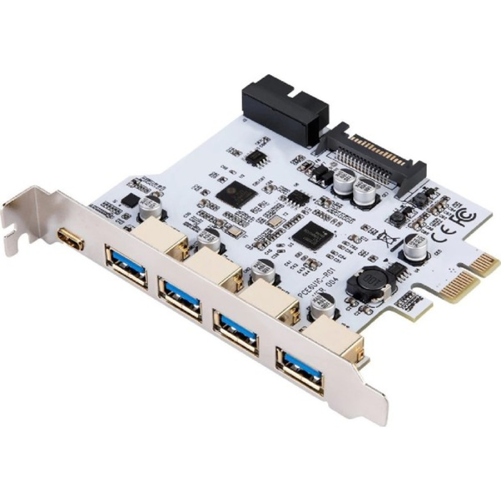 Alfais 5085 Pci-E Express To USB 3.0 Type C Hub 5 Port Çoklayıcı Kart Oto Boyaları Fiyatı