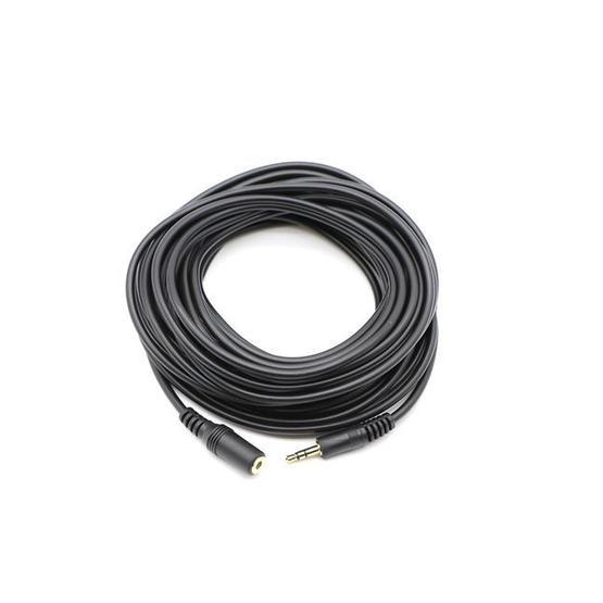 Alfais Al-4807 3.5 mm Kulaklık Dişi Erkek 10 m Ekleme Uzatma Kablosu