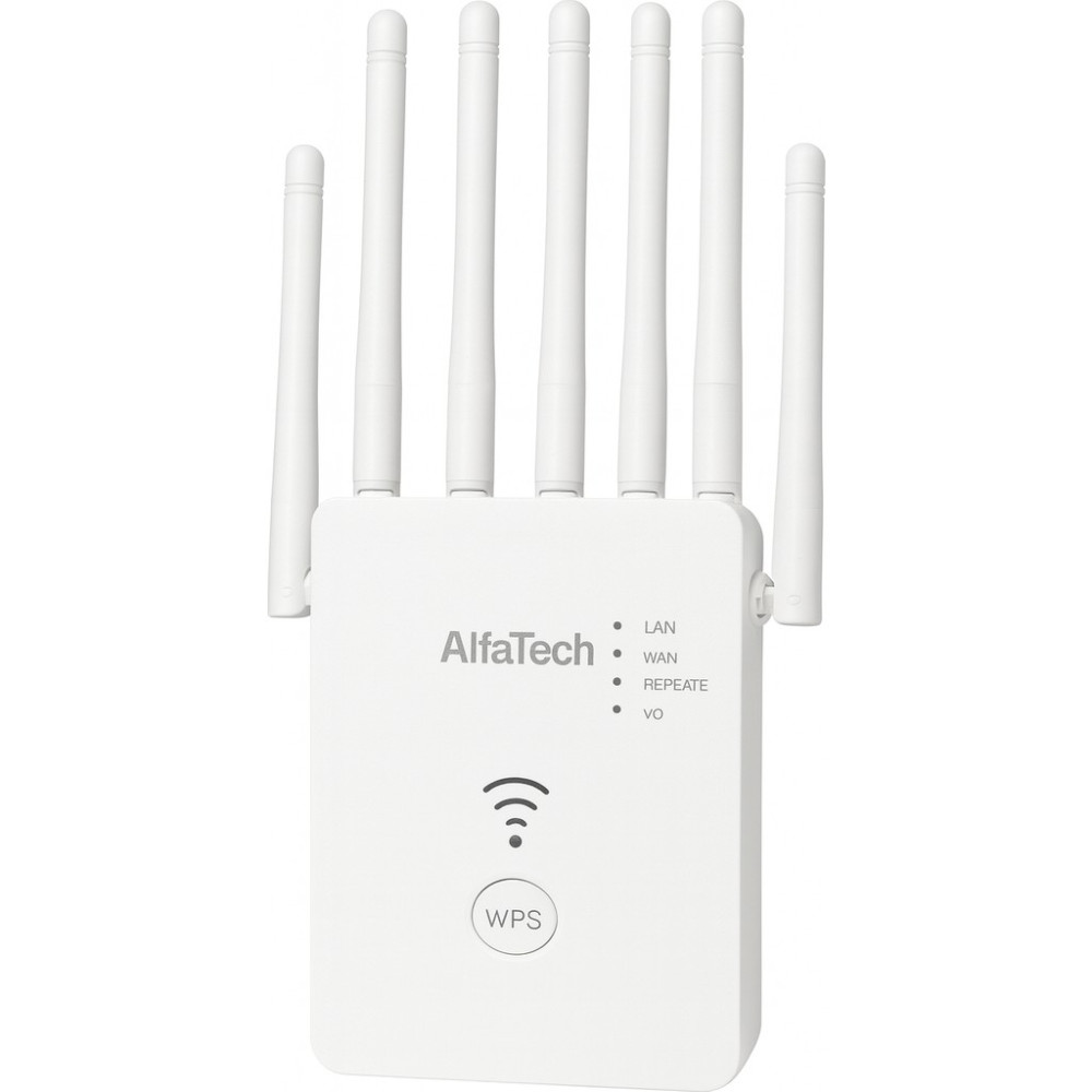 Alfatech 300 Mbps 6 Antenli Wifi Sinyal Güçlendirici / Repeater /router - 1 Router Fiyatı