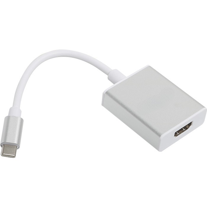 Alfatech Type‑c Usb 3.1 To HDMI Çevirici Adaptör - Silver Bilgisayar Çevirici ve Adaptörü Fiyatı