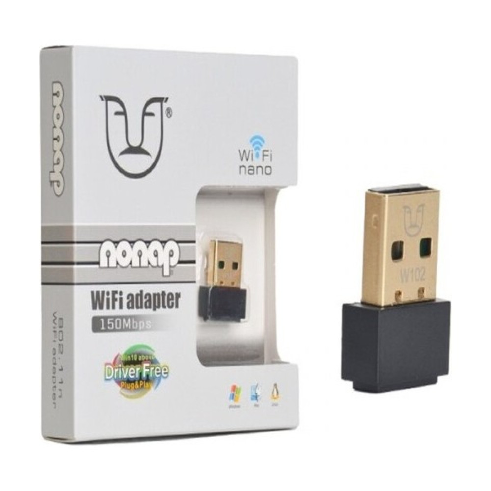 Alfatech W102 USB Tırnak Wifi Adaptör – Tak Çalıştır Kablosuz Ağ Alıcısı Wireless Adaptör Fiyatı