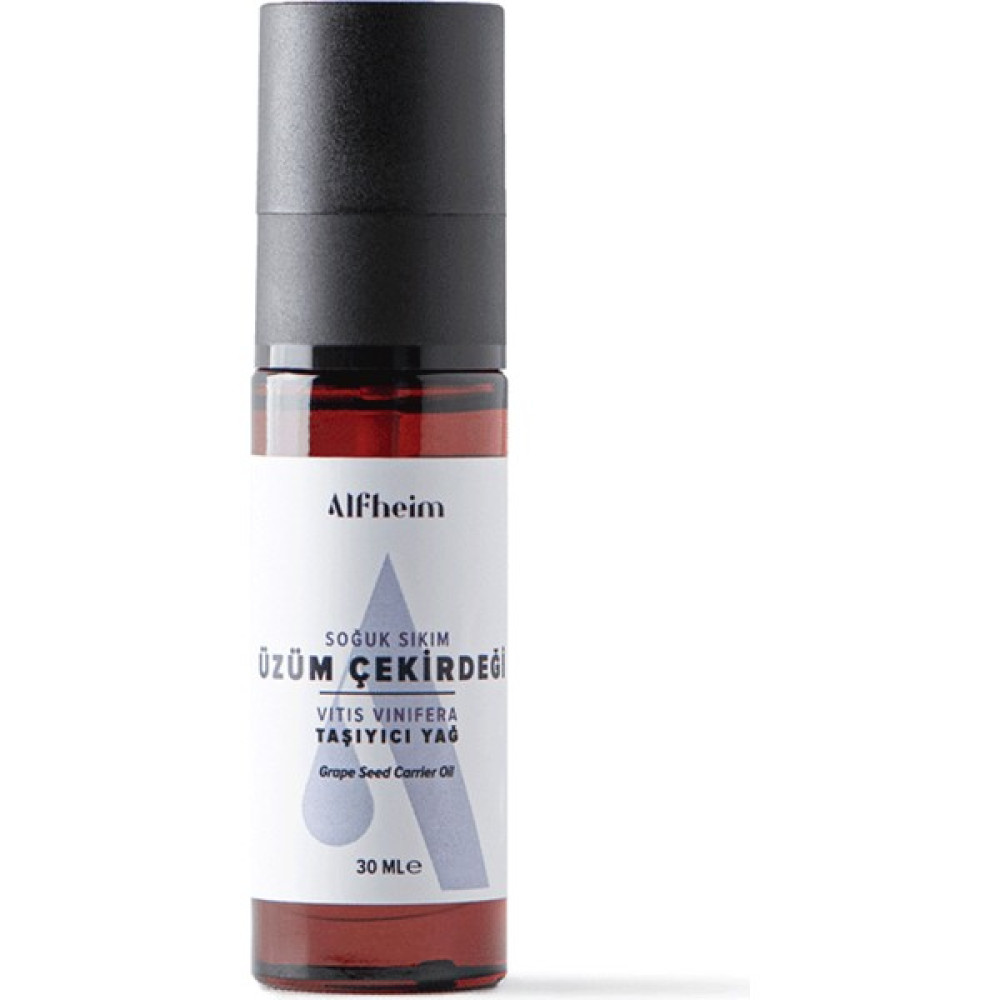 Alfheim Alfheim üzüm Çekirdeği Taşıyıcı Sabit Yağı/ Üzüm Çekirdeği Yağı/ Aromaterapi/ Taşıyıcı Yağ/ 30 ml Bitkisel Yağlar Fiyatı
