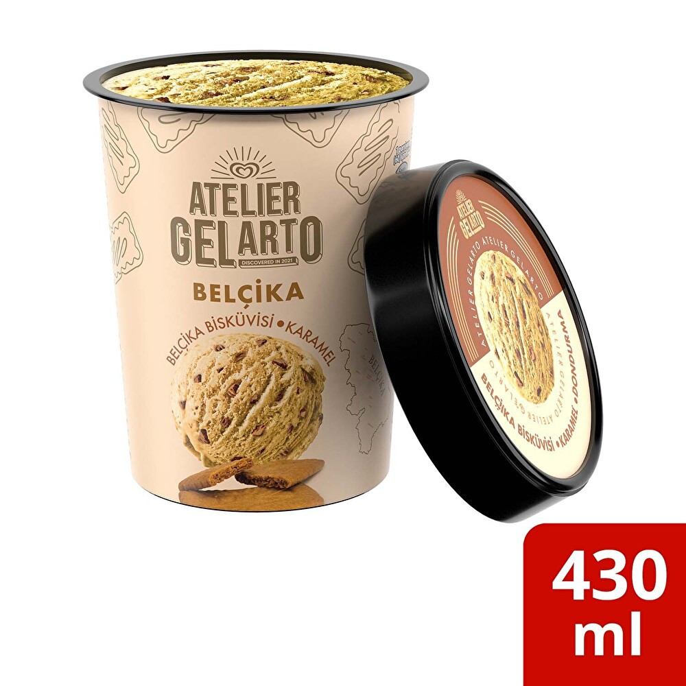 Algida Atelier Gelarto Belçika Dondurma 430 ml Dondurma Fiyatı