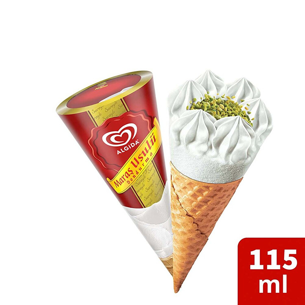 Algida Maraş Usulü Kornet Dondurma 115 ml Dondurma Fiyatı